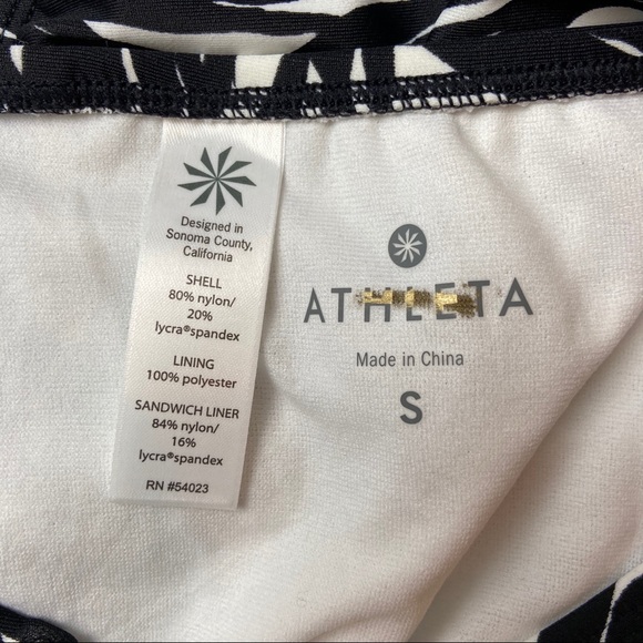 Athleta Palms Black High Waist Bikini bottom only - Picture 6 of 10